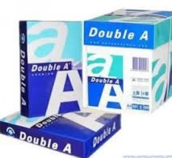 Double A A4 80 Gr FOTOKOPİ Kağıdı 5 Paket 1 Koli 2500 ADET
