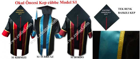 anasınıfı S1 Kep Cübbe Modelleri