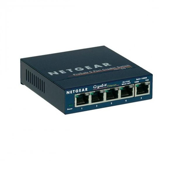 NetGear GS105GE 5 Portlu 10/100/1000 Gigabit Tak Çalıştır Switch