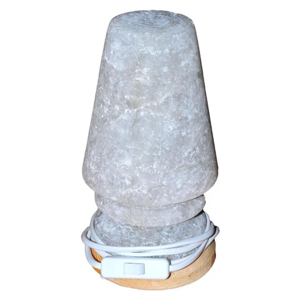 Abajur Şeklinde Kaya Tuzu Lambası Çankırı 3-4Kg Kablolu Ampüllü