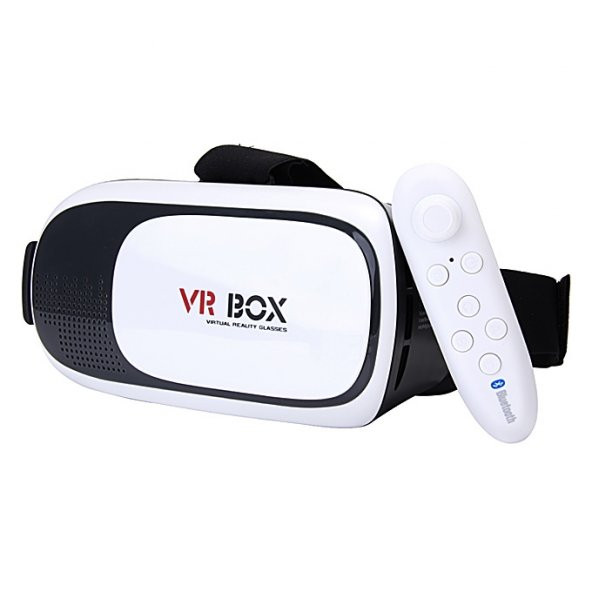 VR Box 3.1 Set Sanal Gözlük + Kumanda Joystik Samsung iPhone