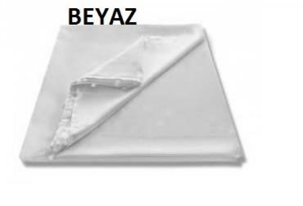 SATEN GÜNEŞLİK PERDE KREM-BEYAZ 10 CM FİYATIDIR - 5