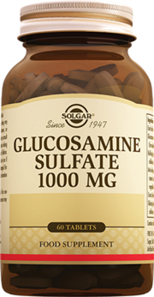 Solgar Glucosamine Sulfate 1000 mg 60 Tablet SKT:09/2020