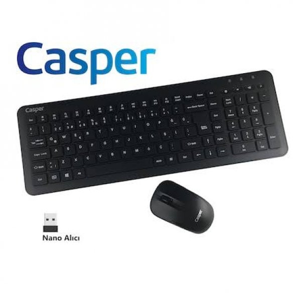 Casper Kablosuz Klavye Mouse Combo Set