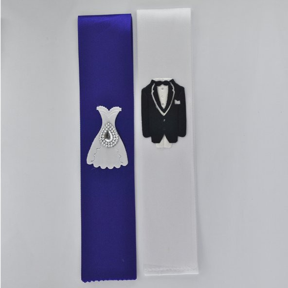 Gelin Damat Takı Kurdelesi - 5
