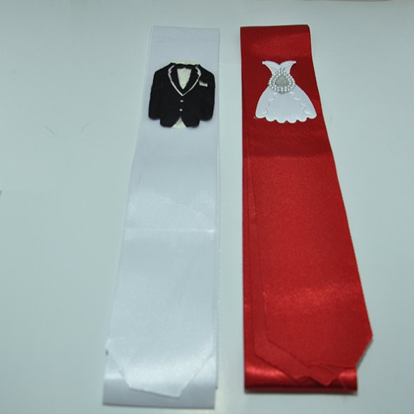 Gelin Damat Takı Kurdelesi - 3