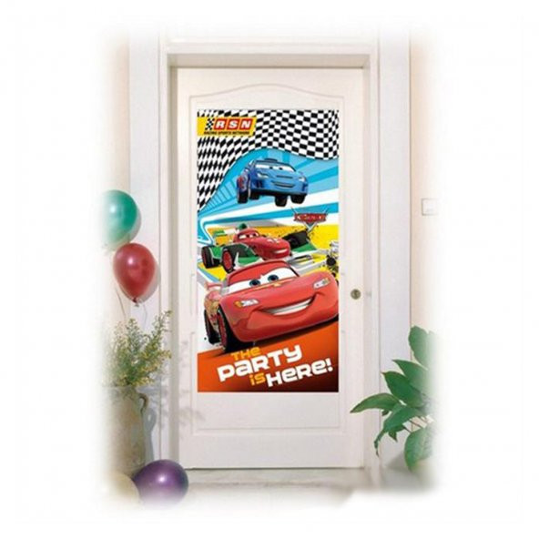 Cars Temalı Kapı Banner Temalı Kapı Afişi