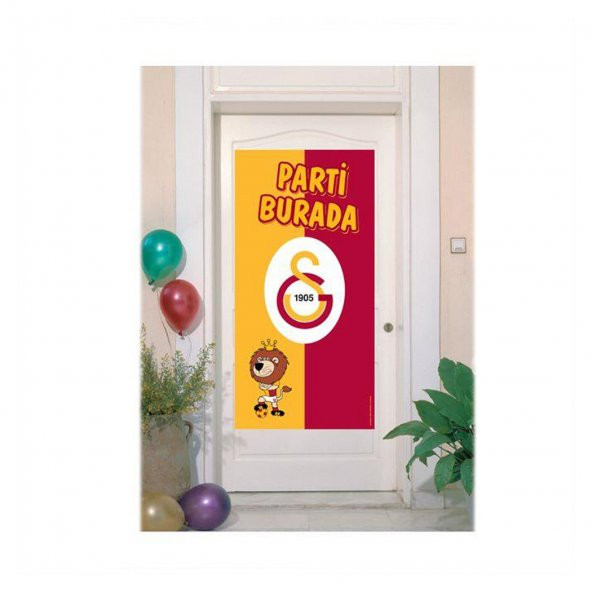 Galatasaray Temalı Kapı Banner Taraftar Kapı Afişi