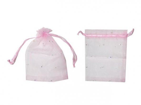 Kına Çerez Kesesi Taşlı 12X17 Cm  (50 Adet) - 2