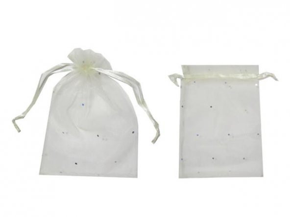 Kına Çerez Kesesi Taşlı 12X17 Cm  (50 Adet) - 4