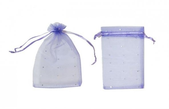 Kına Çerez Kesesi Taşlı 12X17 Cm  (50 Adet) - 6