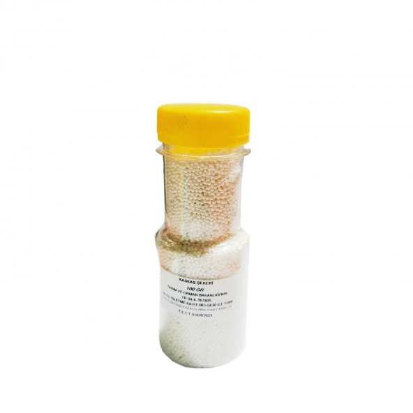 Pasta Süsleme Şekeri (Kaskas Yenilebilir Kum Şeker) 100 GR - 3