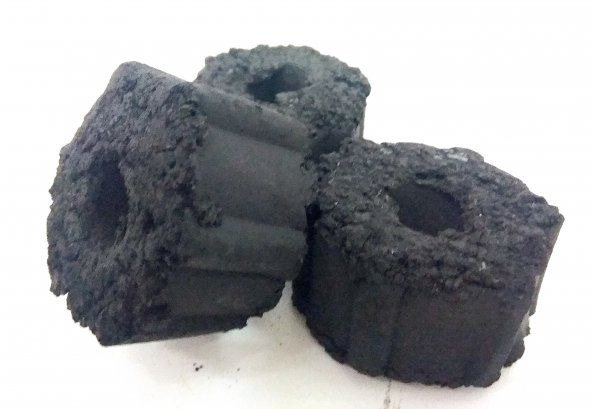 Bio Briket Delikli Nargile Kömürü 5 Kg - 3