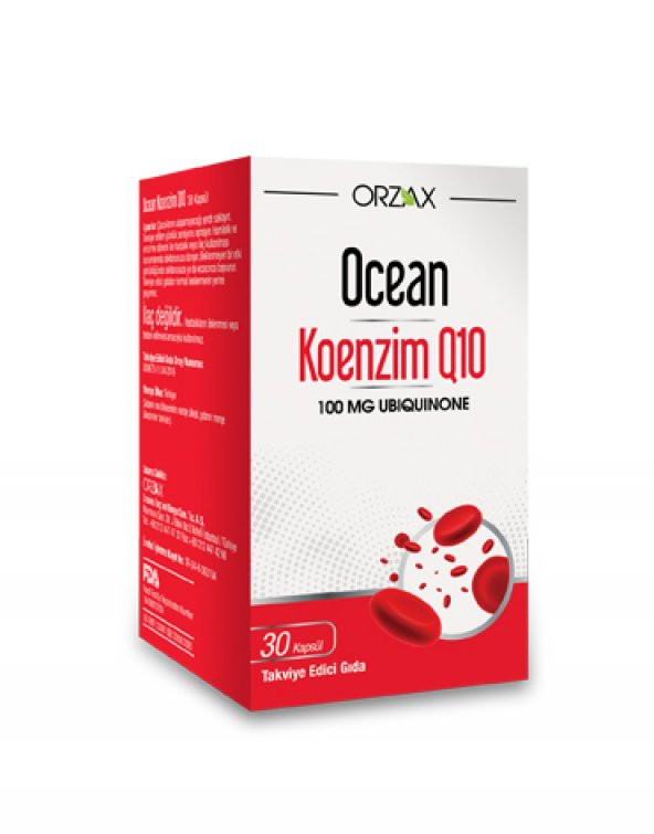 Ocean Koenzim Q10 30 Kapsül SKT : 07/2021