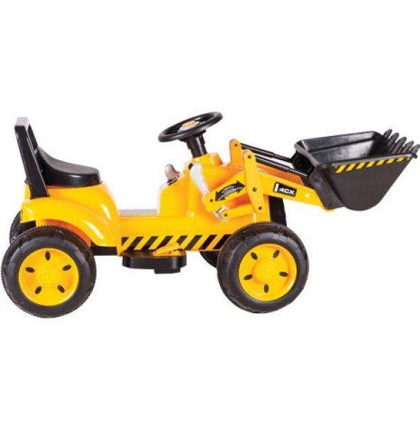 Sunny Baby JCB 4X Akülü İş Makinesi - Sarı