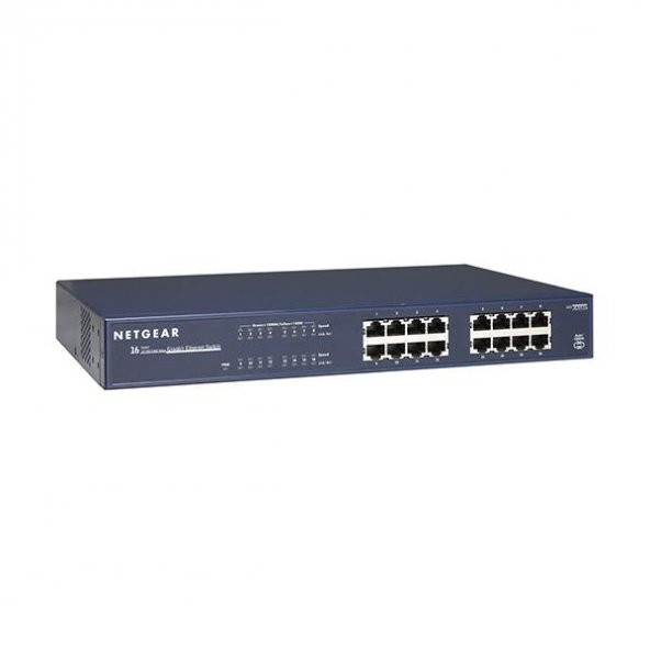 NetGear JGS516-200EUS 16 Portlu 10/100/1000 Gigabit Ethernet Swit
