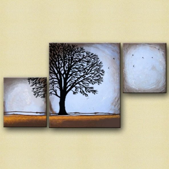 Sonbahar Yağlı Boya Tablo - 30 x 40 x 2 - 60 x 80 cm