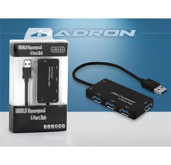 USB 3.0 Çoğaltıcı - 4 Port USB Çoğaltıcı