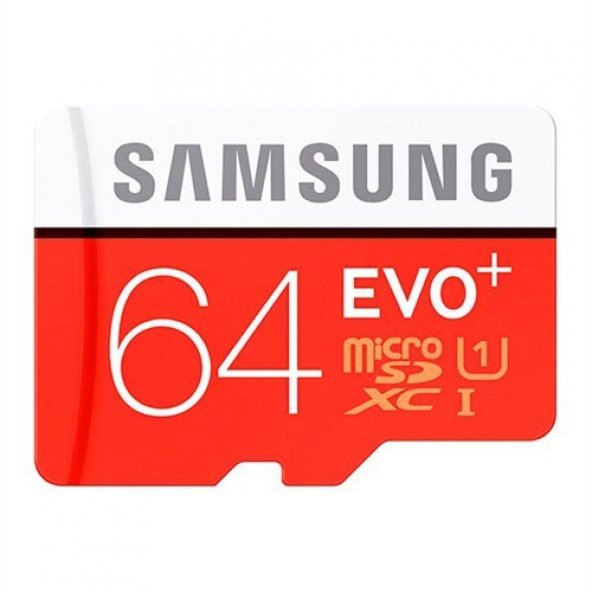 Samsung 64GB Class10 U3 EVO PLUS Micro SD Hafıza Kartı 100MB/s