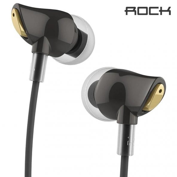Rock Zircon Stereo Kulak İçi Mikrofonlu Kulaklık 3.5mm