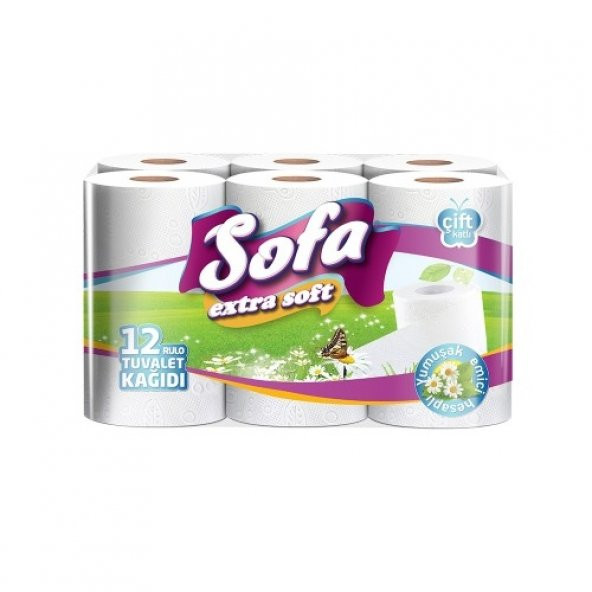 Tuvalet Sofa Extra 12li Kağıdı(Peçete,Havlu,Temizlik Kağıtları)