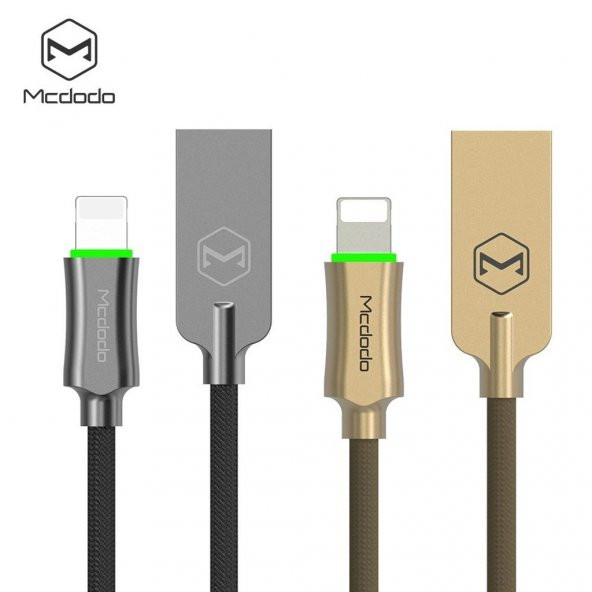 MCDODO Apple iPhone Lightning 2.4A Akıllı Şarj ve Data Kablosu