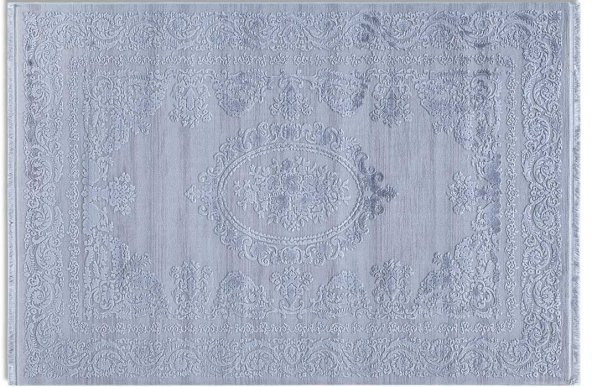 Tuğra Hali Beverly 1501 Gri  100x200 cm - 1