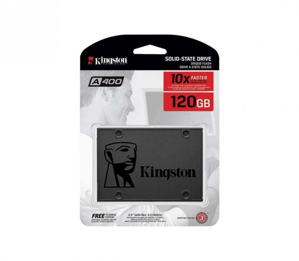 KINGSTON SSDNOW A400 120 GB 2.5" SATA3 SSD 500/320