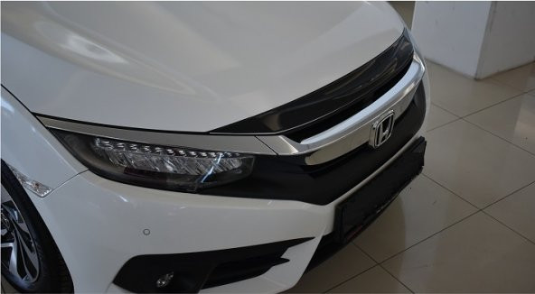 Oled Garaj Honda Civic Panjur Üst Çıtası Karbon Fc5 2016-2019