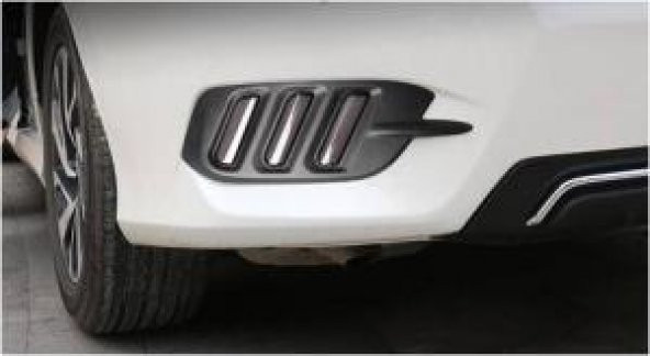 Oled Garaj Honda Civic Fc5 Arka Sis Ledi Üç Çizgi Siyah Smoke 2016-2020 - 3