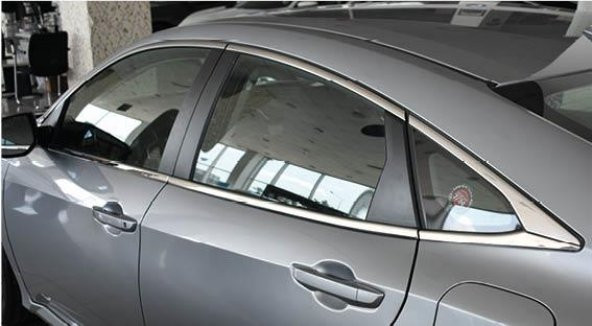 Oled Garaj Honda Civic Fc5 Krom Cam Alt Çıtası Sıyırıcı