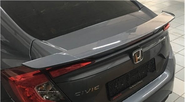 Oled Garaj Honda Civic Fc5 Turbo Rs Spoiler Boyalı Siyah