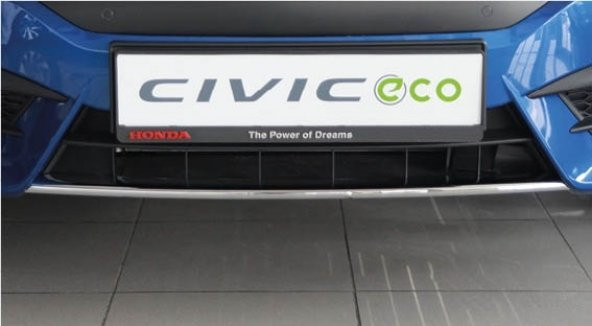 Oled Garaj Honda Civic Fc5 Ön Tampon Alt Nikelajı Krom Tek Parça