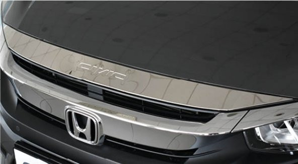 Oled Garaj Honda Civic Üst Panjur Çıtası Civic Yazılı Krom