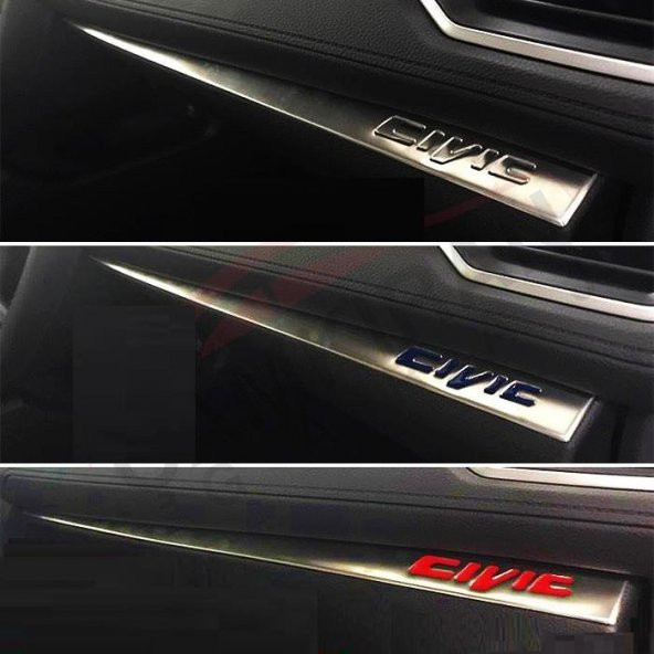 Oled Garaj Honda Civic Torpido Üst Kaplama Mavi Renk Fc5-Fk7