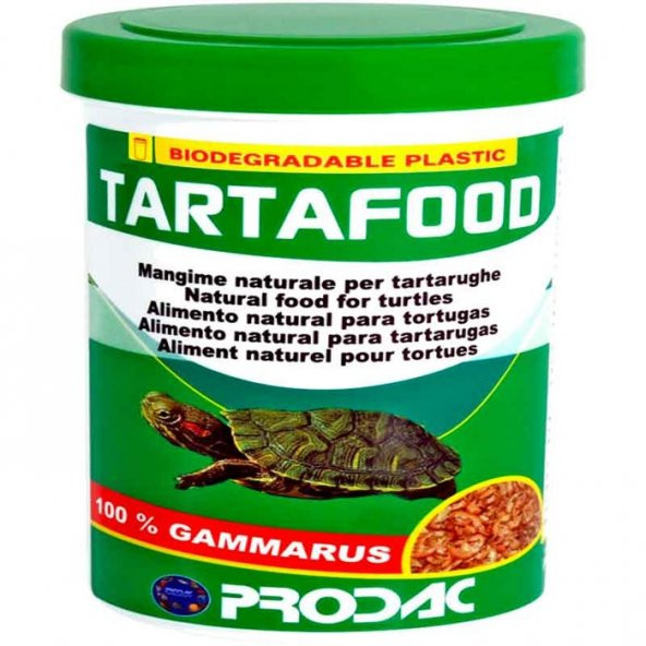 Prodac Tartafood 1200 Ml Kaplumbağa Yemi Karides