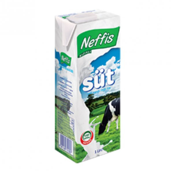 Neffis Süt Yarım Yağlı Süt 1 lt