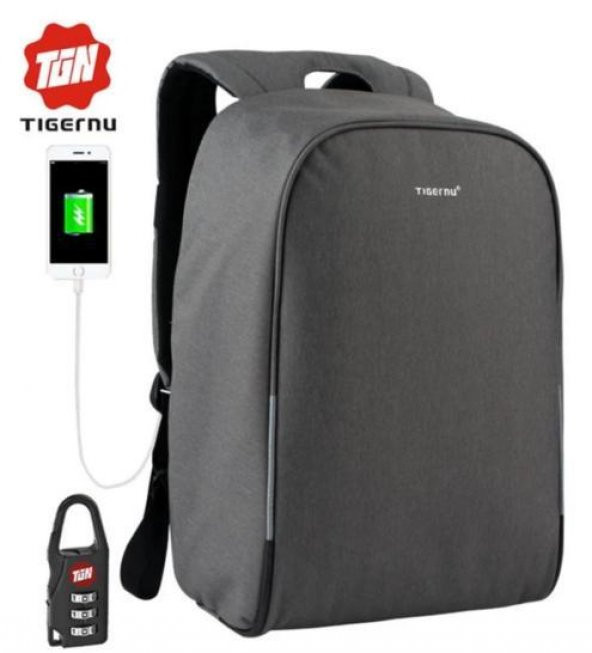 Thepack Tigernu TB3213HCKG USBli Laptop,Sırt Çantası