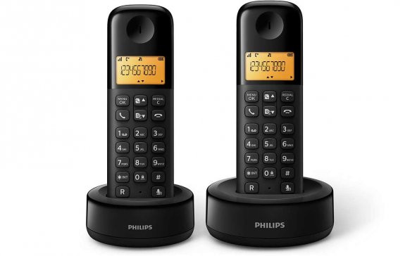 Philips Duo Dect Telsiz Telefon Çift Telefon