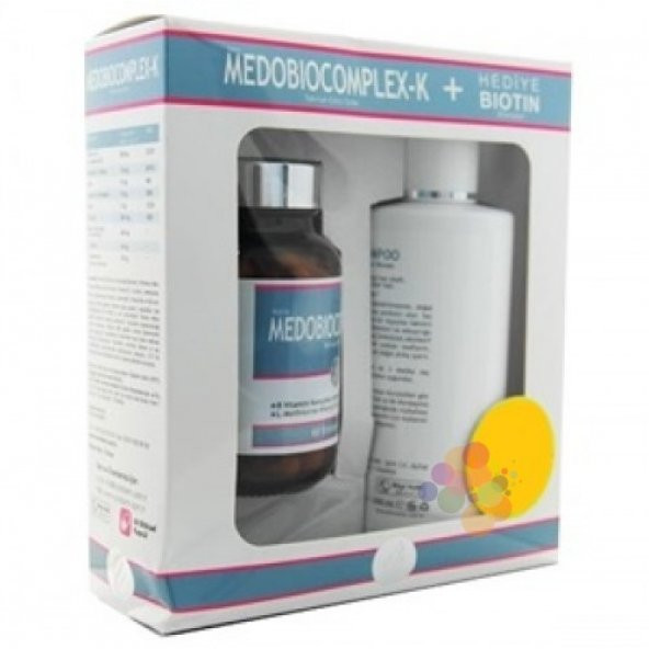 Dermoskin Medobiocomplex-K (Biotin Şampuan Hediye)