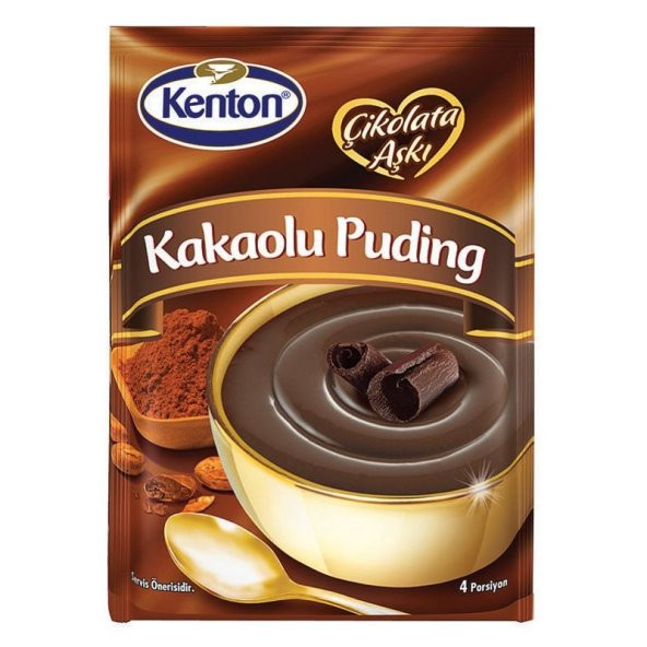 Kenton puding çikolata aşkı kakaolu 120 g