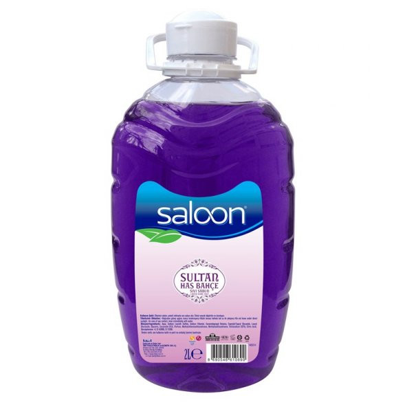 Saloon sıvı sabun sultan has bahçe 2 l