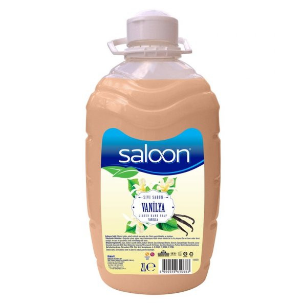 Saloon   sivi sabun vanilya 2 l