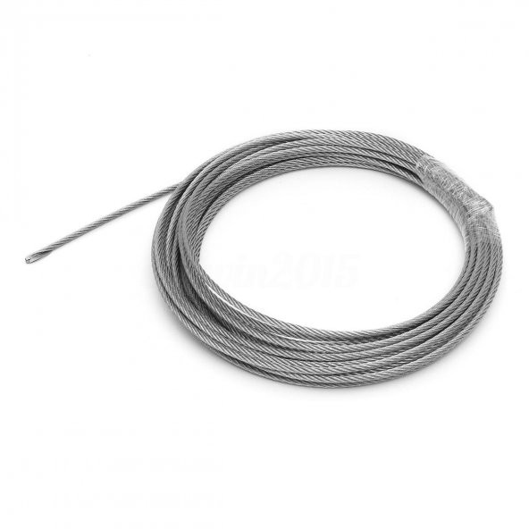 Adelinspor 5 mm Çelik Halat Galvanizli 50  m - 2