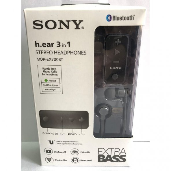Sony Mikrofonlu Selfie Çekme Özellikli Bluetooth Kulaklık