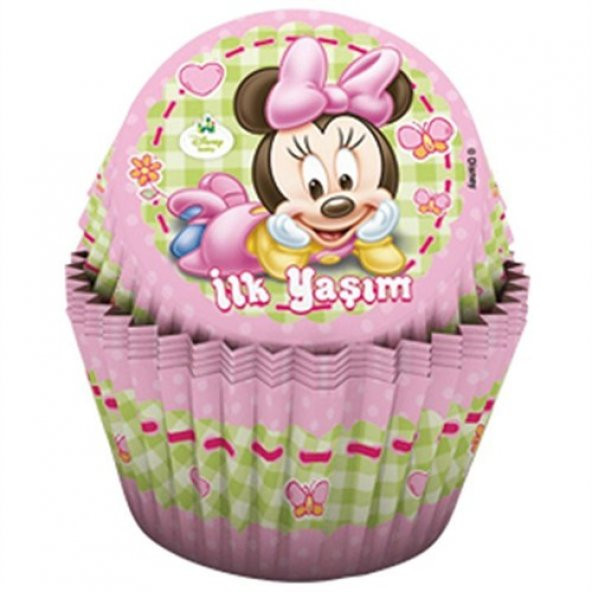 Beysüs Disney Baby Minnie Cupcake Kabı 24 Adet