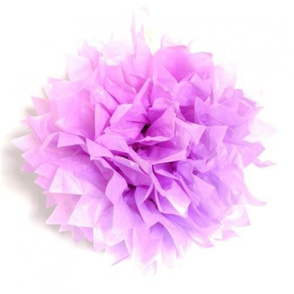 Beysüs Ponpon Çiçek Süs- Lila