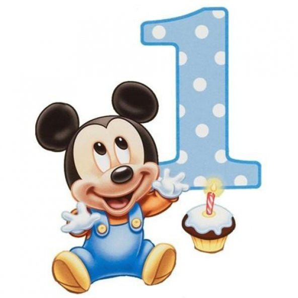 Beysüs Baby Mickey Doğum Günü Parti Seti 16 Kişilik