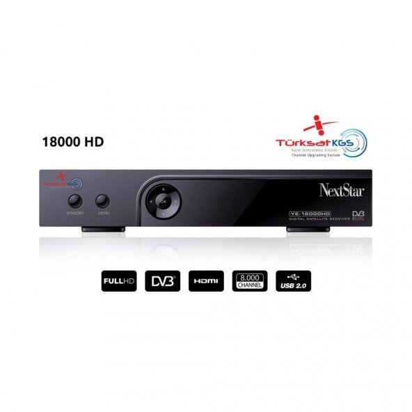 Nextstar YE 18000 HD Full HD Uydu Alıcı TKGS