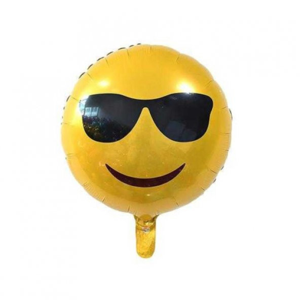 Beysüs Güneş Gözlüklü Emoji Folyo Balon